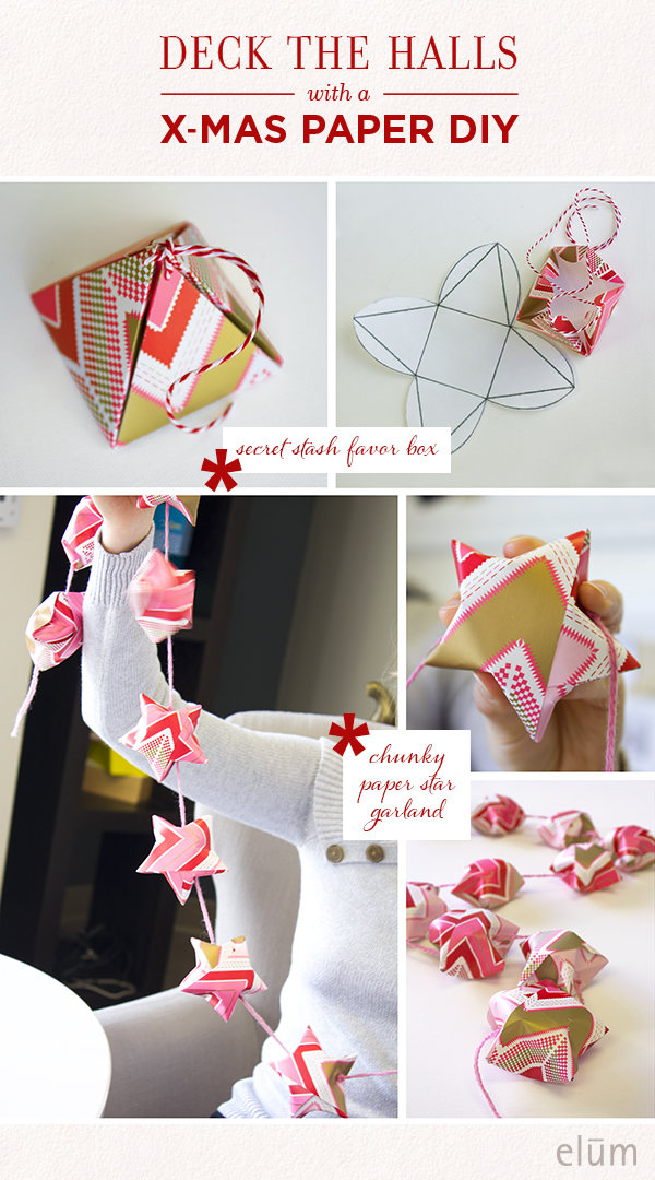 Elum Holiday DIY Paper Ornament Crafts