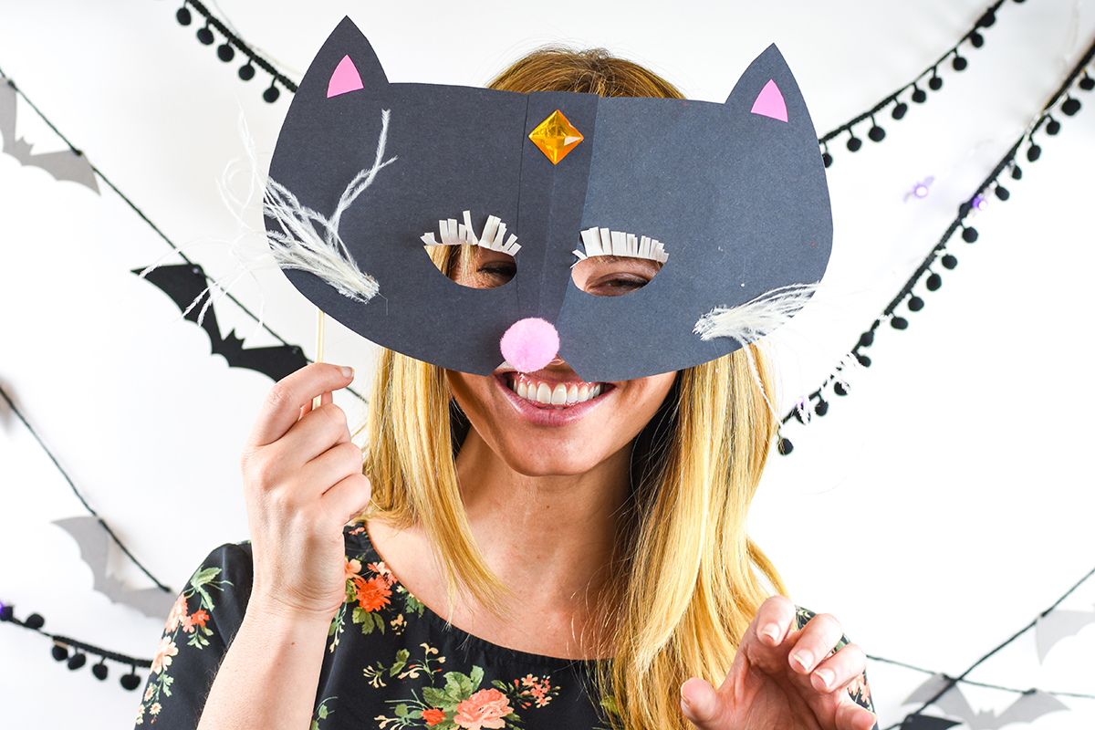 Elum Designs | DIY Paper Halloween Masks
